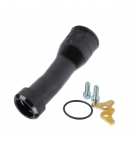 63mm (2 1/2) suction port straight